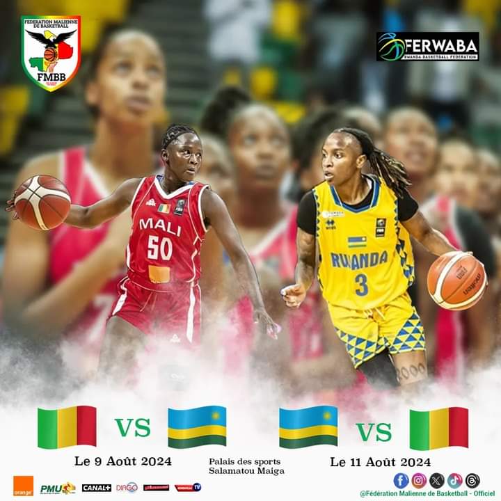 Basketball Mondial 2026 : le Mali affronte le Rwanda en double confrontation amicale.